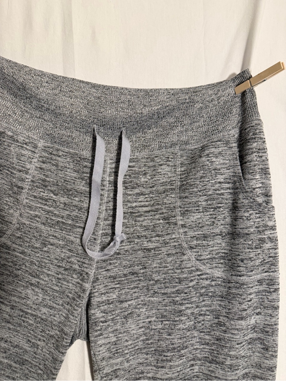#382 Xersion Gray Marled Womens Jogger Sweatpants